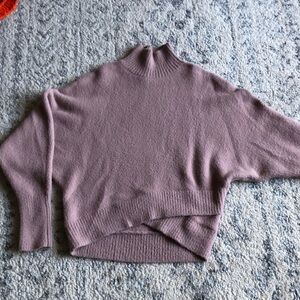 Express pink soft turtleneck